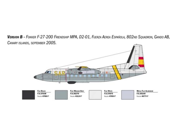Самолет Fokker (Фоккер) F-27 Maritime Patrol-фото9