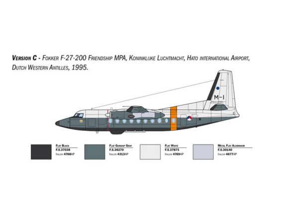 Самолет Fokker (Фоккер) F-27 Maritime Patrol-фото8