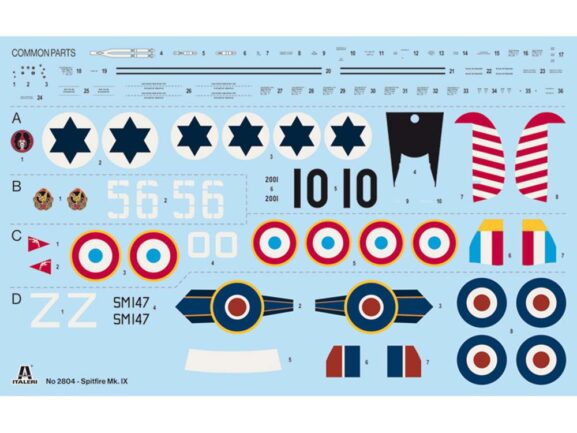 Британский истребитель Supermarine Spitfire MK.IX (1:48)-фото5