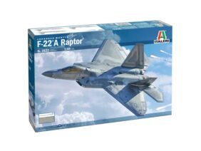 Американский истребитель Lockheed Martin F-22A Raptor (Italeri)-фото1
