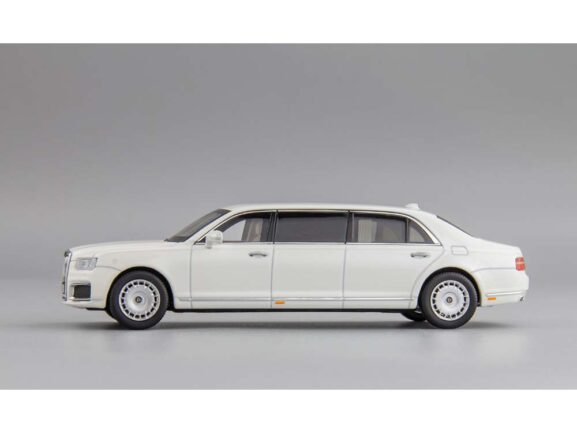 Автомобиль Aurus Senat Limousine 2018 (белый)-фото5