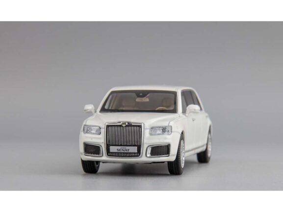 Автомобиль Aurus Senat Limousine 2018 (белый)-фото6