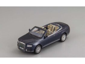 Автомобиль Aurus Senat Cabriolet с открытым тентом 2019 (pulsar blue)-фото1