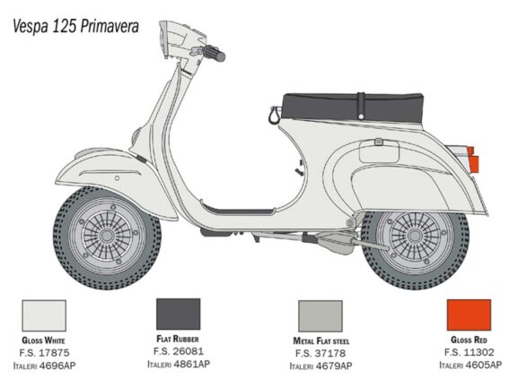 Мотороллер Vespa 125 Primawera-фото13