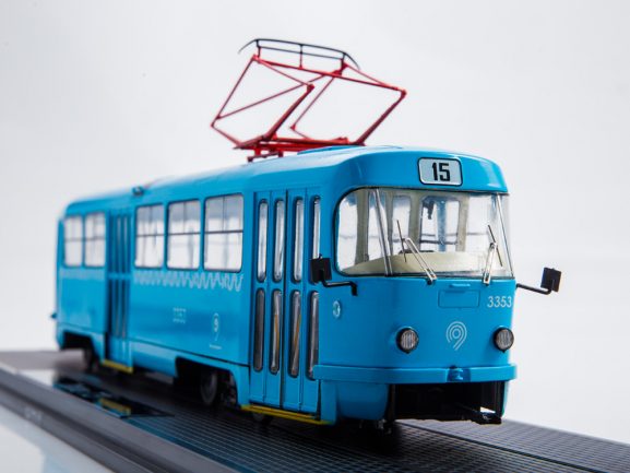 Трамвай Tatra-T3SU Мосгортранс-фото10