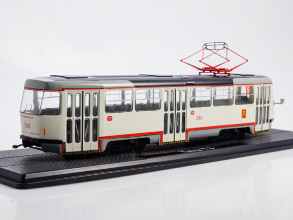 Трамвай Tatra-T3SU (белый)-фото2