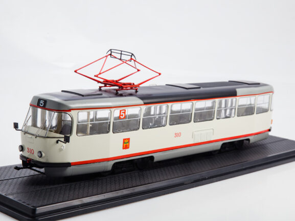 Трамвай Tatra-T3SU (белый)-фото4