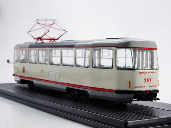 Трамвай Tatra-T3SU (белый)-фото6