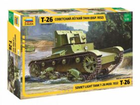 Советский легкий танк Т-26 (обр. 1932) (1:35)-фото1