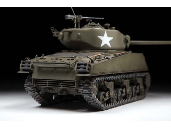 Американский средний танк M4A3 Sherman (Шерман) (76) W (Подарочный набор)-фото3