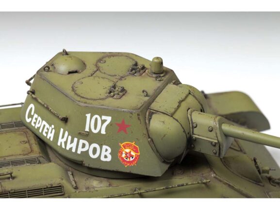Советский средний танк Т-34/76 (обр. 1942) (1:35) (Подарочный набор)-фото3