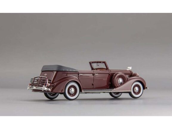 Автомобиль ЗИС-102 Кабриолет 1938г. (вишневый) для PB Scale Models-фото4