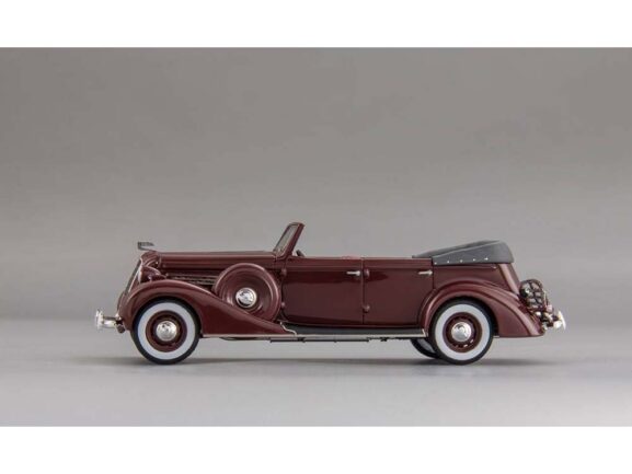 Автомобиль ЗИС-102 Кабриолет 1938г. (вишневый) для PB Scale Models-фото5