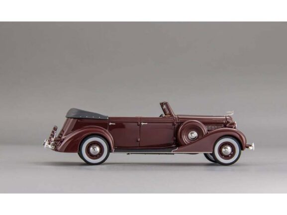 Автомобиль ЗИС-102 Кабриолет 1938г. (вишневый) для PB Scale Models-фото6