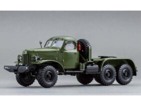 Седельный тягач ЗИЛ-157КВ (темно-зеленый)-фото1