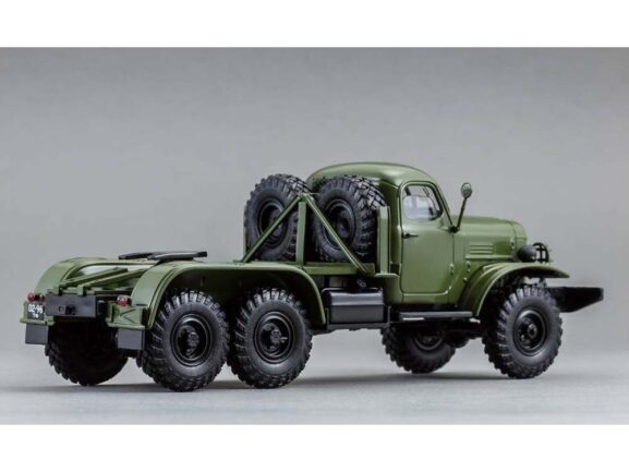 Седельный тягач ЗИЛ-157КВ (темно-зеленый)-фото2