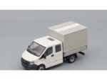 Грузовик ГАЗель Next A22R23 бортовой c тентом (белый/серый)-фото1