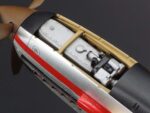 Японский истребитель Kawasaki ki-61-id hien (tony) Silver Plated (1:48)-фото8