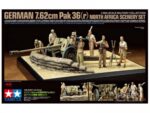 Немецкая противотанковая пушка Pak-36 (Пак-36) с расчетом (Tamiya)-фото1