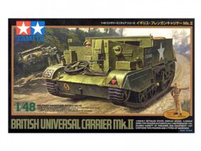 Британский универсальный транспортер Universal Carrier Mk.II с 2 фигурами-фото1