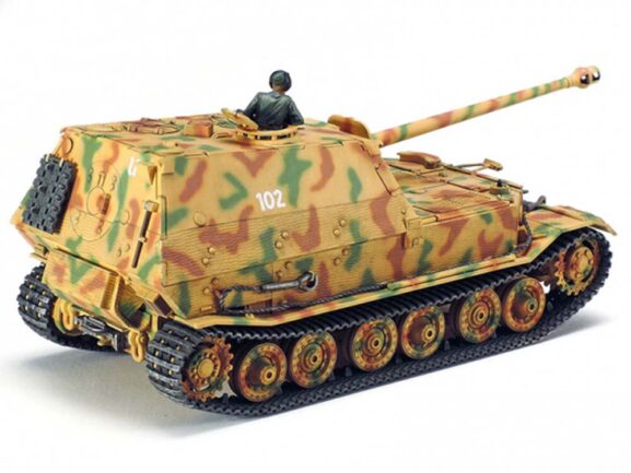 Немецкий истребитель танков САУ Sd.Kfz.184 Elefant (Элефант) (1:48)-фото3