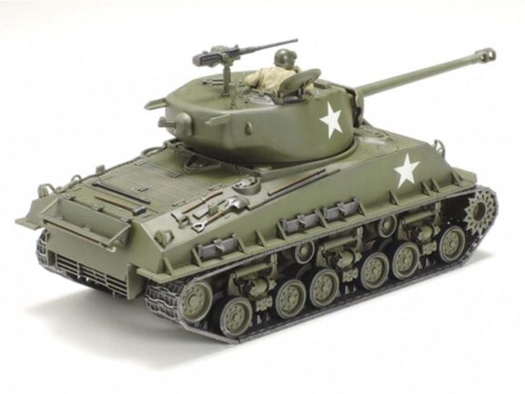 Американский средний танк M4A3E8 Sherman (Шерман) Easy Eight (1:48)-фото3