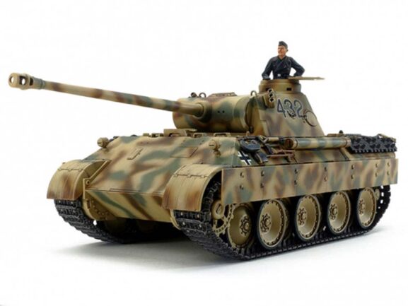 Немецкий средний танк Pz.Kpfw.V Ausf.D Пантера (T-V) с 1 фигурой-фото2
