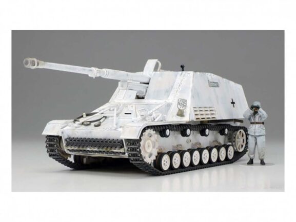Немецкий тяжелый истребитель танков САУ Sd.Kfz.164 Nashorn (Насхорн)-фото2