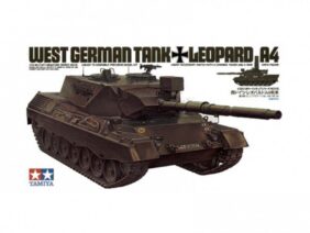 Немецкий основной боевой танк Leopard 1A4 с фигурой командира-фото1