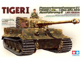Немецкий тяжелый танк Pz.Kpfw.VI Ausf.E Тигр (T-VI) (поздняя версия)-фото1