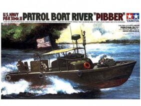 Американский водометный патрульный катер PBR31 Mk.II Pibber с 4 фигурами-фото1