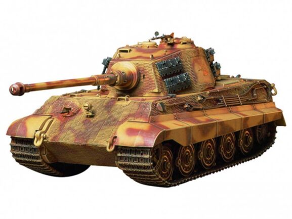 Немецкий тяжелый танк Pz.Kpfw.VI Королевский Тигр (Tamiya)-фото2