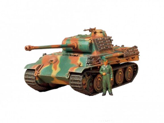 Немецкий средний танк Pz.Kpfw.V Ausf.G Пантера (версия со стальными катками)-фото2