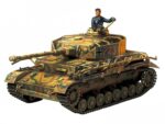 Немецкий средний танк Pz.Kpfw.IV Ausf.J (T-IV) с фигурой танкиста-фото2