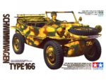 Немецкий автомобиль-амфибия Schwimmwagen Type 166 с 1 фигурой-фото1