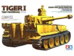 Немецкий тяжелый танк Pz.Kpfw.VI Ausf.E Тигр (T-VI) (ранняя версия) с 1 фигурой-фото1