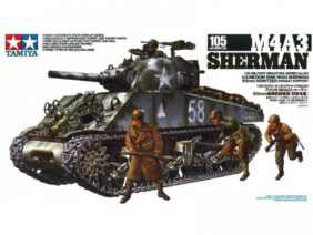 Американский средний танк M4A3 Sherman (Шерман) с 105мм пушкой-фото1