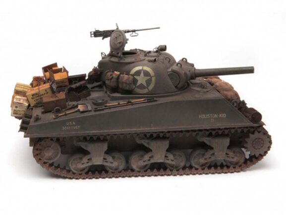 Американский средний танк M4A3 Sherman (Шерман) с 105мм пушкой-фото3