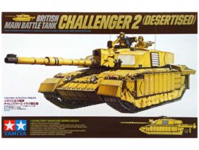 Британский основной танк Challenger II (Desertised) с 2 фигурами (Челленджер)-фото1
