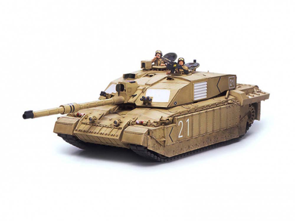 Британский основной танк Challenger II (Desertised) с 2 фигурами (Челленджер)-фото2