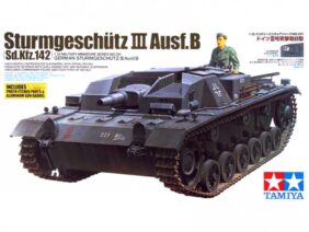 Немецкое штурмовое орудие САУ Sd.Kfz.142 StuG III Ausf.B (Штурмгешутц III) (Tamiya)-фото1