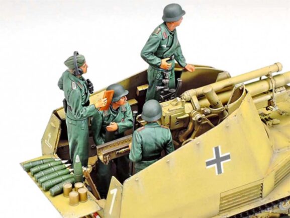 Немецкая самоходная гаубица САУ Sd.Kfz.124 Wespe (Итальянский фронт)-фото5