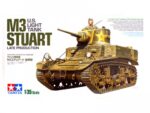Американский легкий танк M3 Stuart (Стюарт) с фигурой командира-фото1