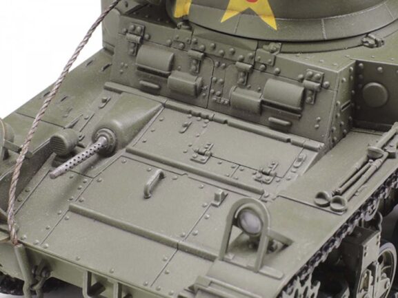 Американский легкий танк M3 Stuart (Стюарт) с фигурой командира-фото7