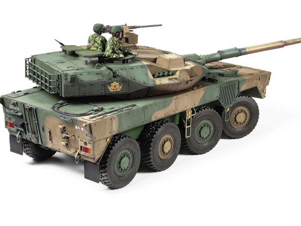Японский колесный истребитель танков MCV TYPE 16 с 2 фигурами-фото2