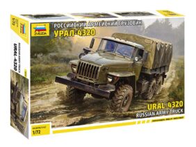 Российский армейский грузовик Урал 4320 (1:72)-фото1