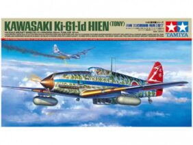 Японский истребитель Kawasaki ki-61-id hien (tony) (1:48)-фото1
