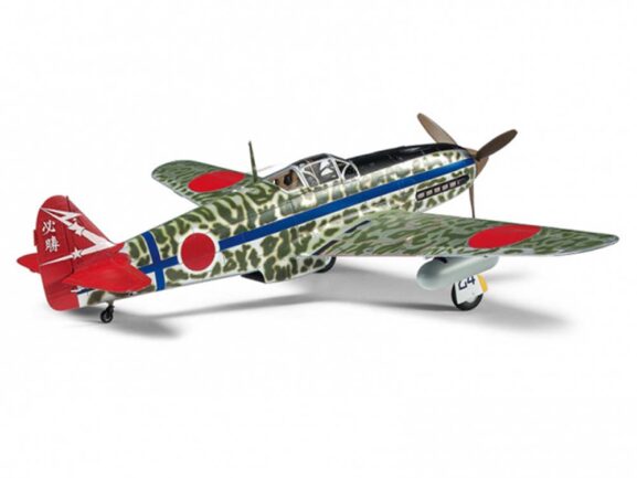 Японский истребитель Kawasaki ki-61-id hien (tony) (1:48)-фото4