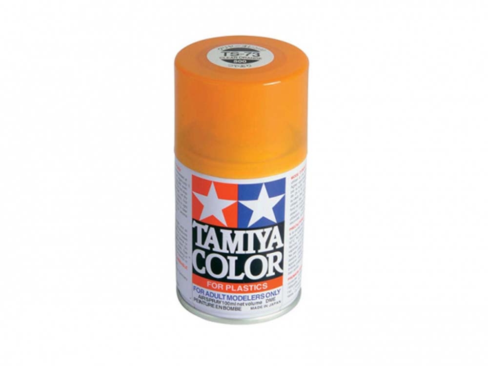 Краска-спрей лаковая прозрачная оранжевая TS-73, Clear Orange-фото1