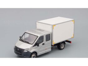 Грузовик ГАЗель Next A22R33 хлебный фургон (серебристый)-фото1